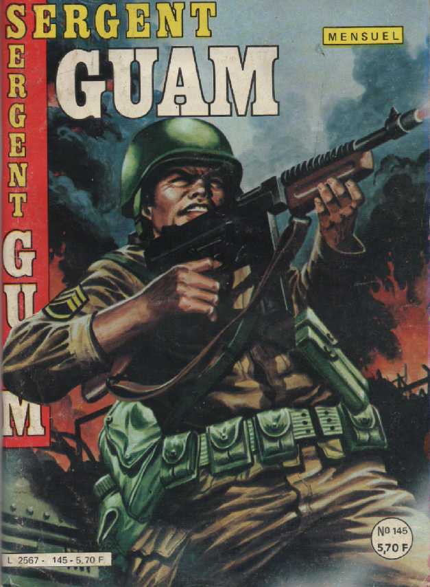 Scan de la Couverture Sergent Guam n 145